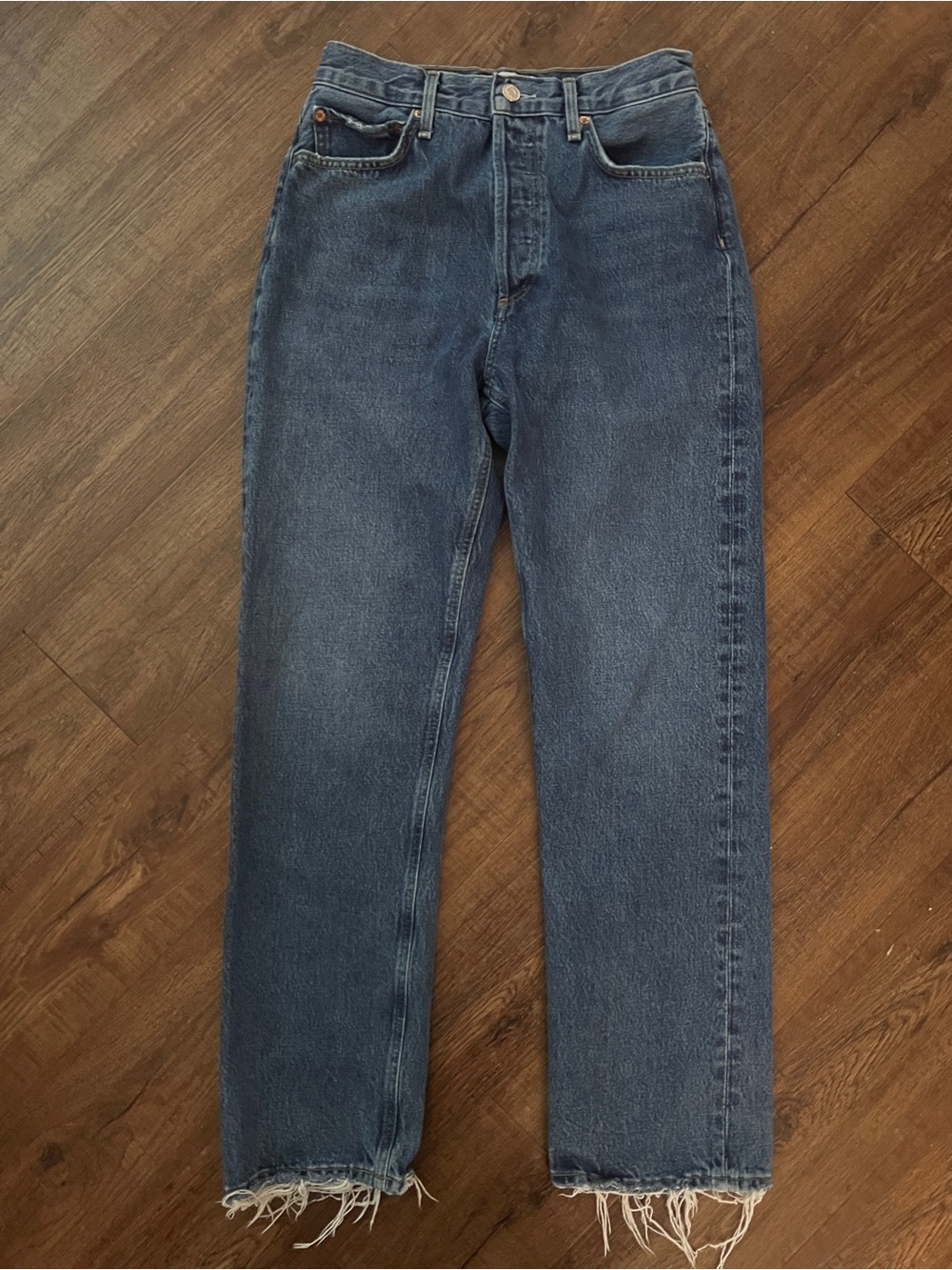 AGOLDE 90s Pinch Waist High Rise Straight Leg Jeans Size 26